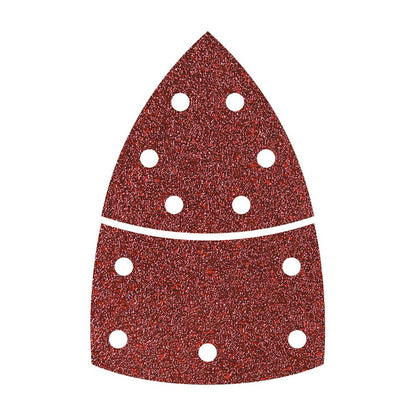 Fogli abrasivi adesivi per levigatrici multifunzione Wolfcraft 95 mm 80