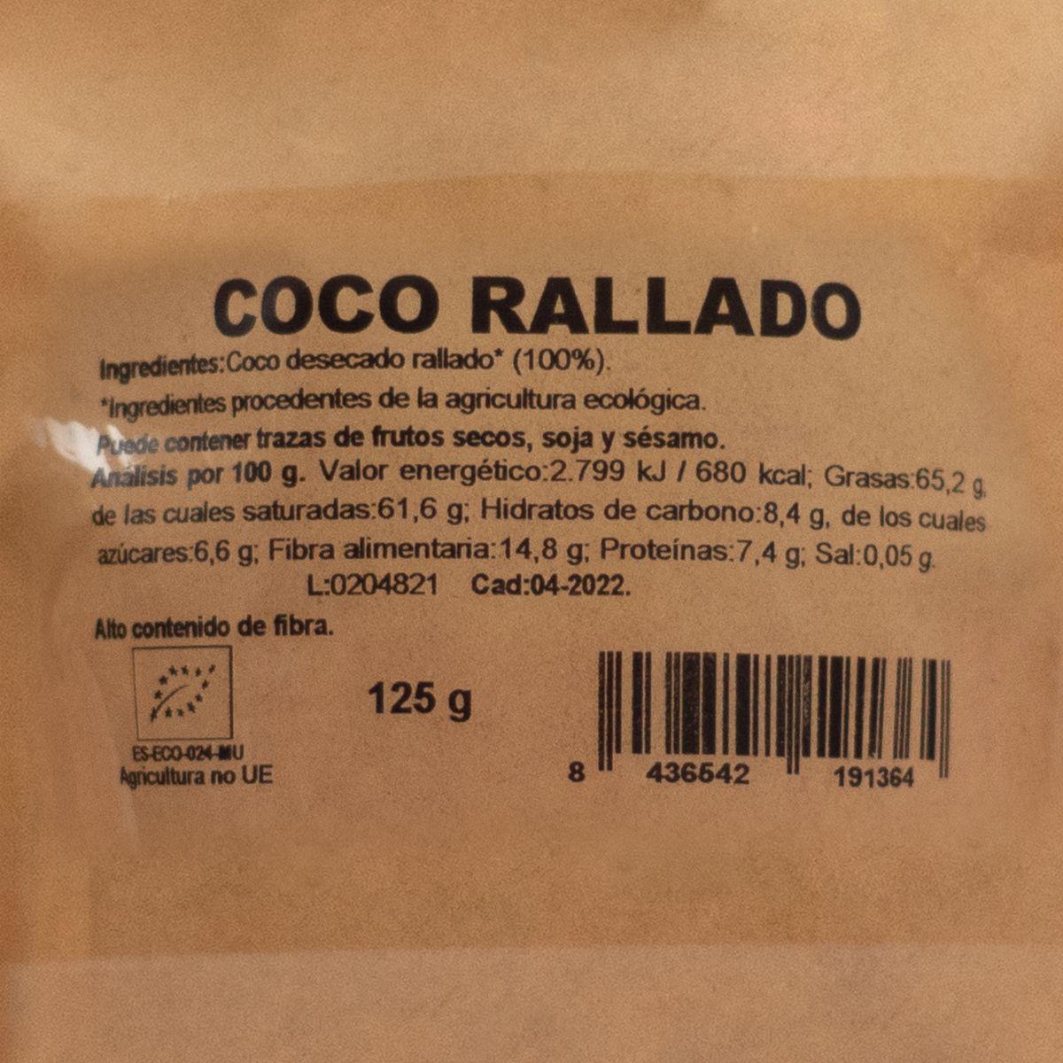 Noix de coco râpée bio Naturgreen 125 g