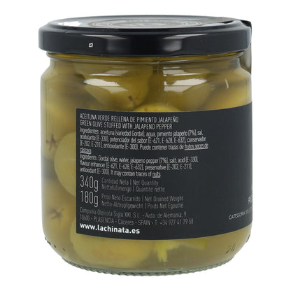 Gordal Jalapeño-Oliven La Chinata 340 gr