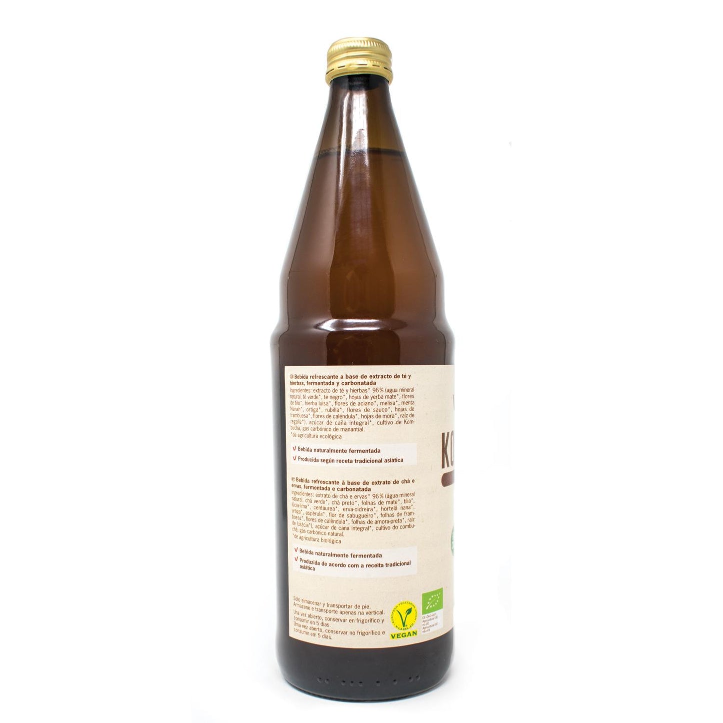 Zestaw 6 sztuk Kombucha Original BIO Voelkel 750 ml