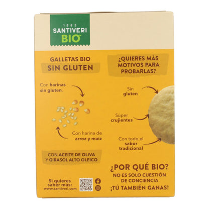 Biscotti senza glutine Bio 2P Santiveri 360 g