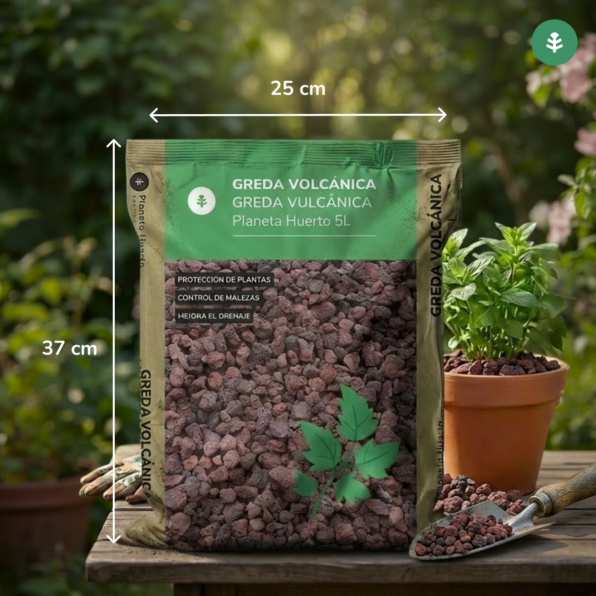 Smar wulkaniczny Planeta Huerto 5 litrów