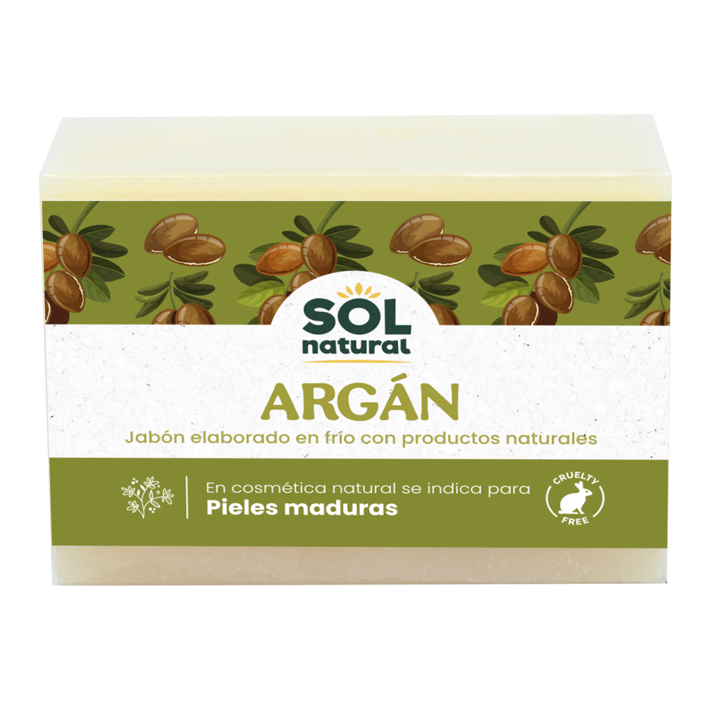 Naturalne mydło arganowe Sol Natural 100 g