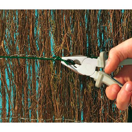 Plast Wire 50 m Nortene Ø12 mm plastic-coated galvanised wire