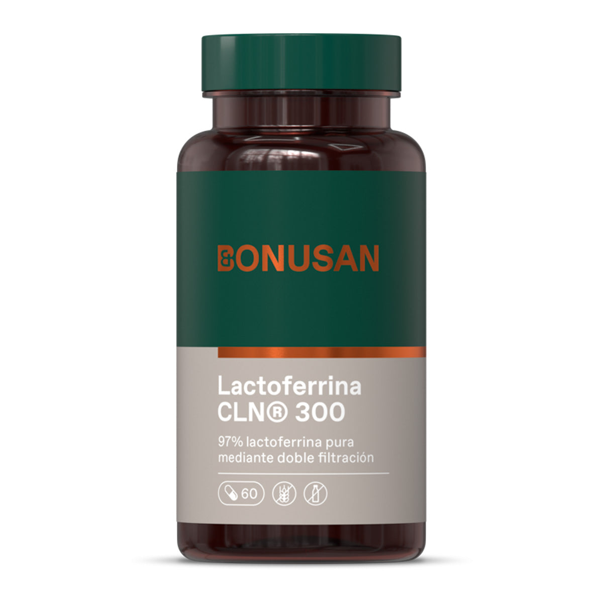 Lactoferrine CLN® 300 Bonusan 60 gélules gastro-résistantes