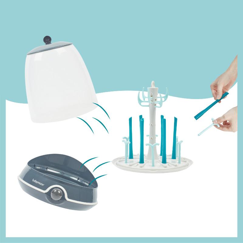 Turbo Steam(+) Esterilizador 2 en 1 Babymoov