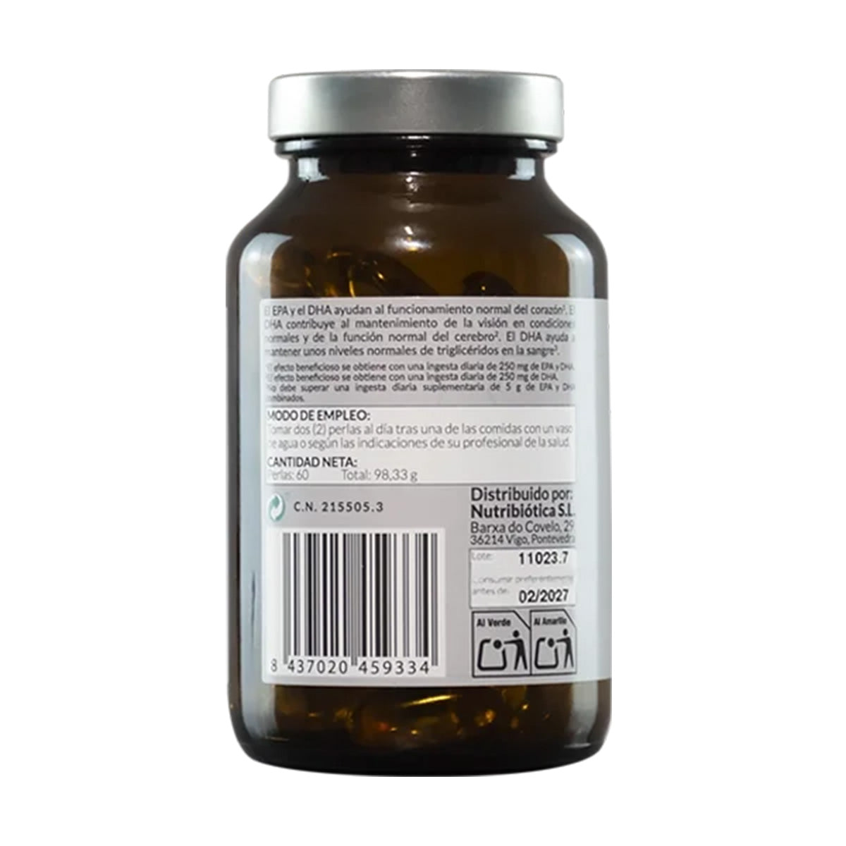 Omega 3 DHA, Kiroot, 60 capsule