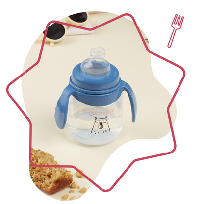 Lote de 2 tazas Antifugas Badabulle