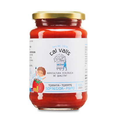 Pomodoro fritto SENZA ZUCCHERI aggiunti biologico Cal Valls 350 g