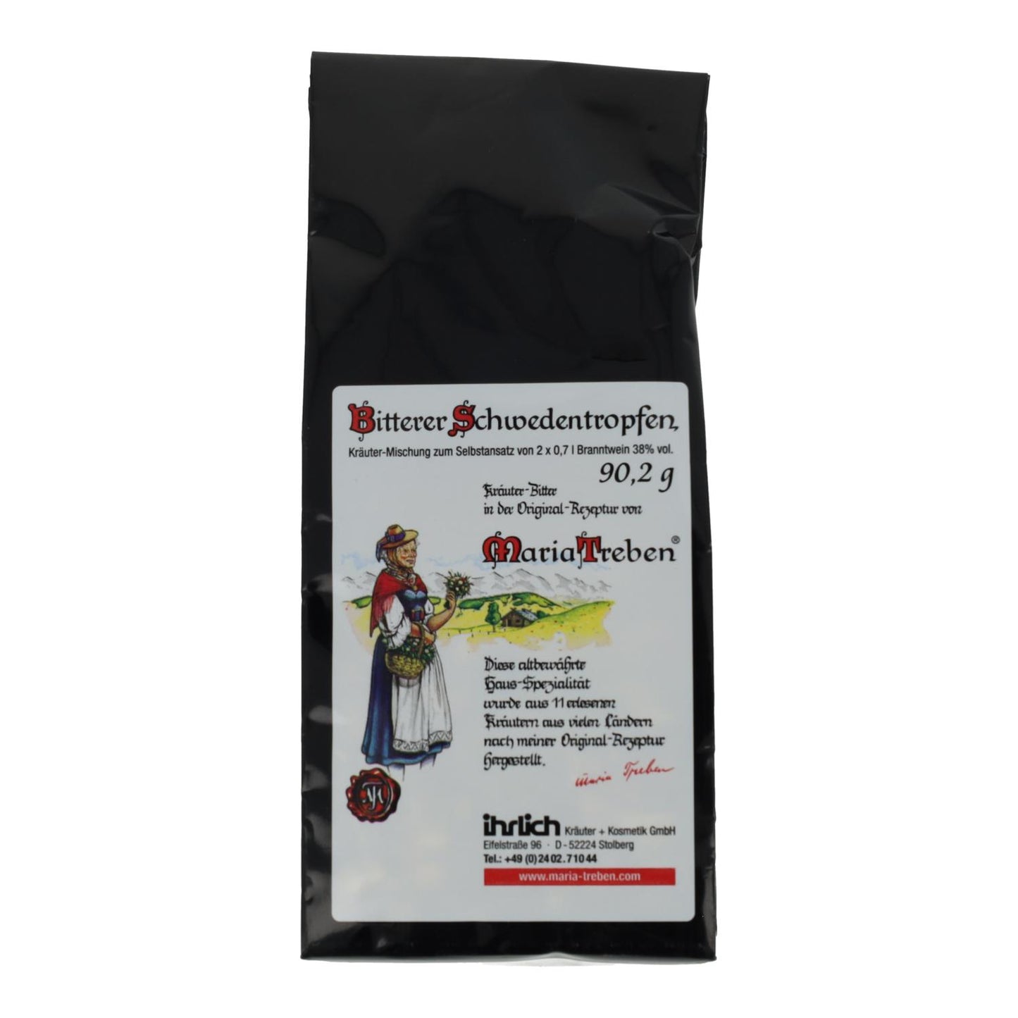 Hierbas suecas en bolsa Maria Treben 90,2 g