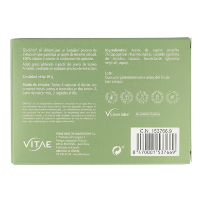 Oliovita 700 mg Vitae 120 capsules