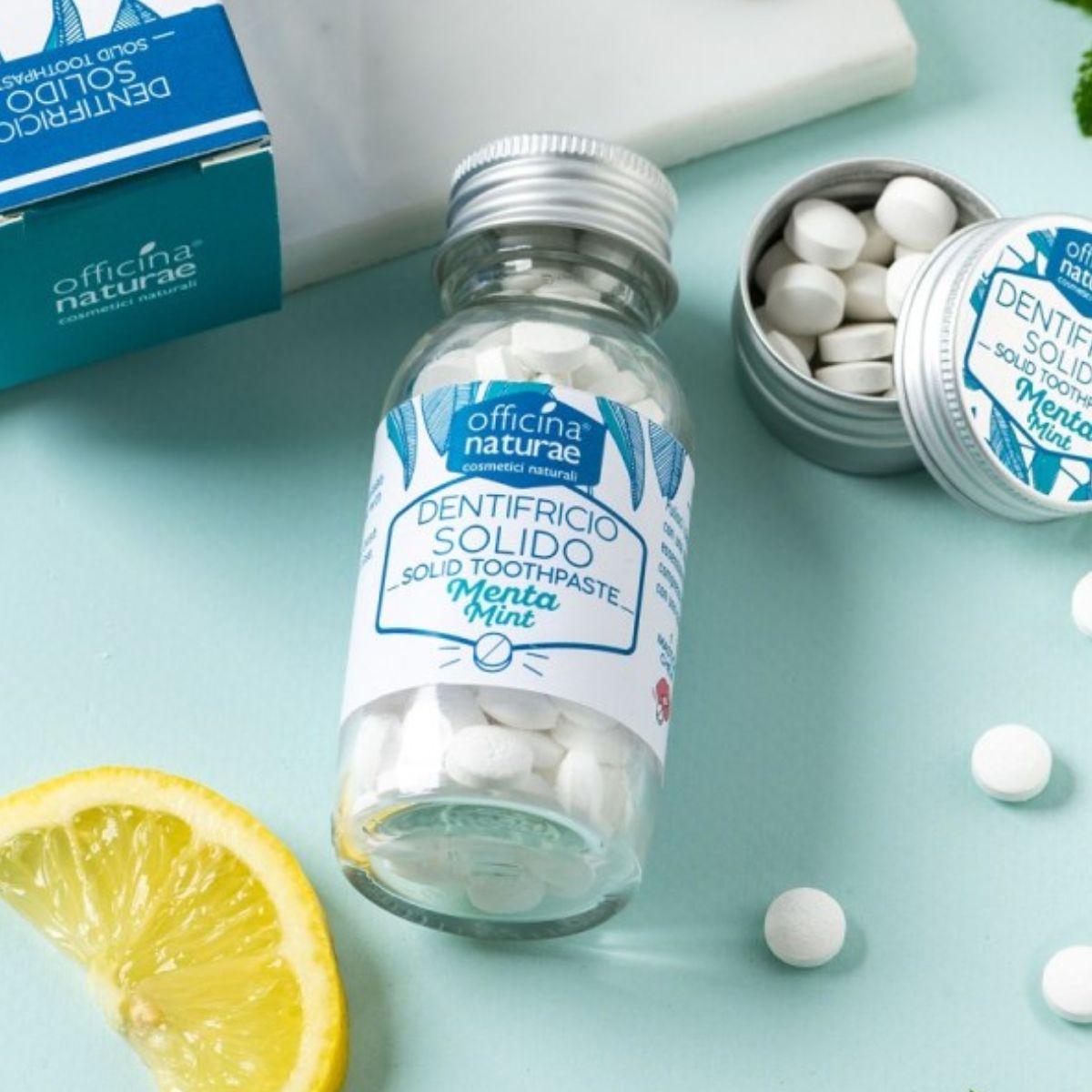 Lemon Toothpaste Tablets 115 pcs. Organic Officina Naturae