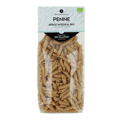 Glutenfria makaroner av fullkornsris ECO Planeta Huerto 500 g
