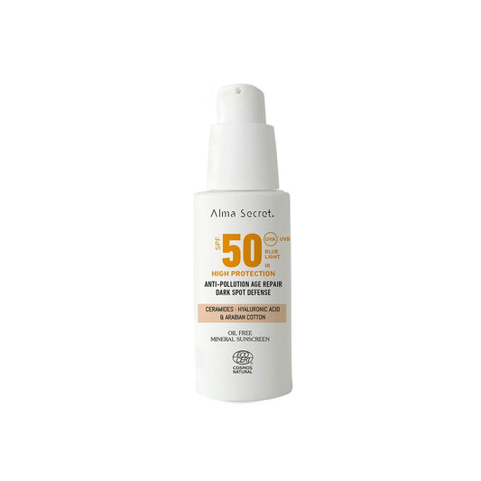 Zonnebrandcrème voor het gezicht SPF 50 met kleur Alma Secret 50 ml