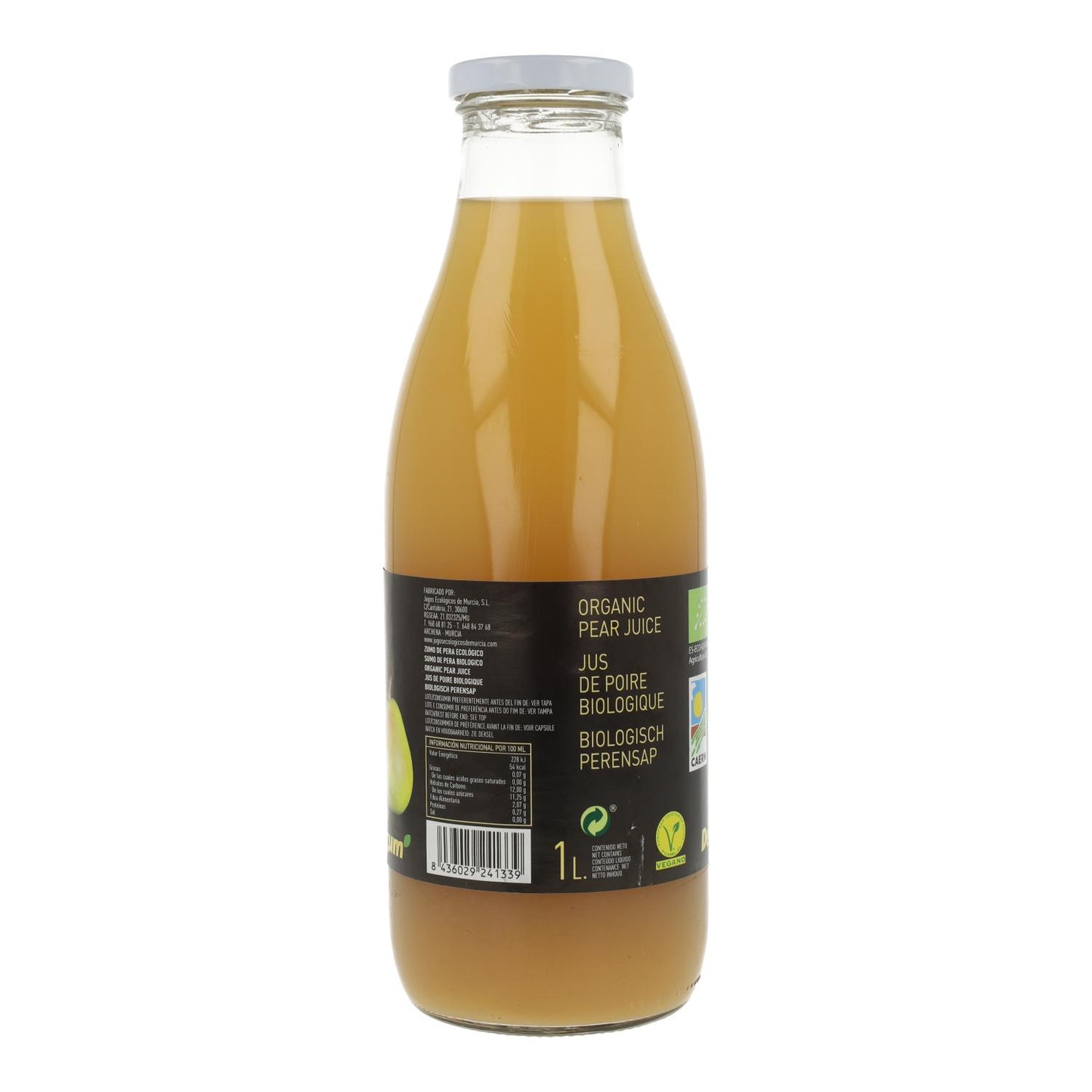 Zumo de Pera ecológico Delizum 200 ml