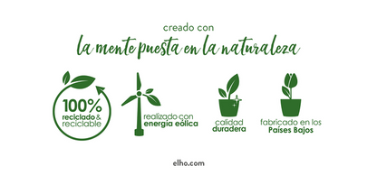 Brussels orchid duo Elho translucent double orchid pot