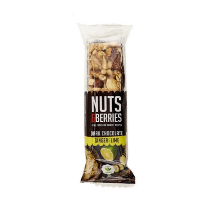 Barre de chocolat noir au gingembre Nuts&Berries 40 g
