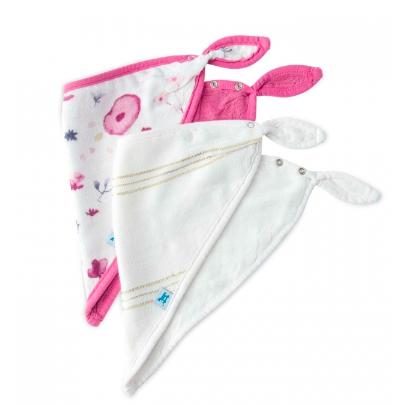 Bambusowe śliniaki-bandany Jardín de Hadas 2 szt. Little Unicorn