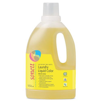 Lessive liquide Sonett pour vêtements de couleur 1,5 L