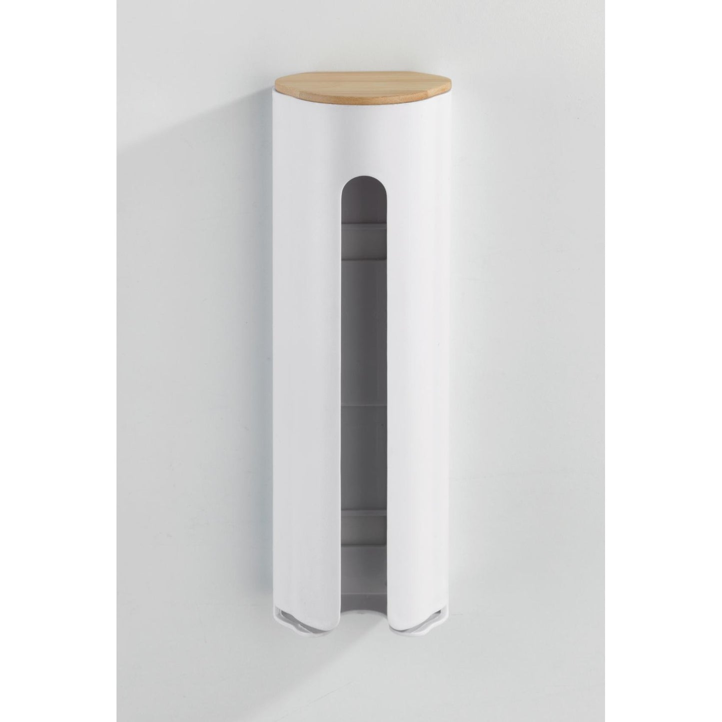 Caja para almohadillas de algodón Laresa blanco Wenko