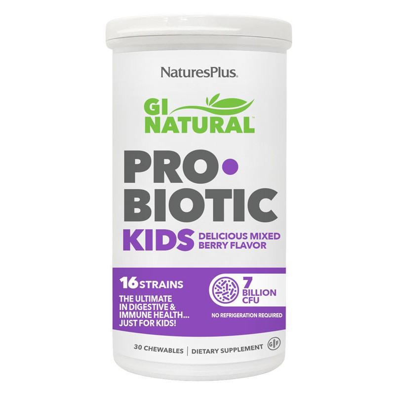 Probiotyk Gi naturalny dla dzieci Nature's Plus 30 tabletek