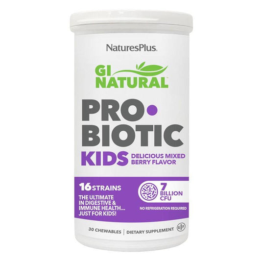 Probiotyk Gi naturalny dla dzieci Nature's Plus 30 tabletek
