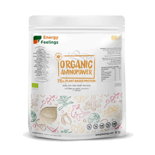 Organic Aminopower ECO 75% wanilia Energy Feelings 500 g