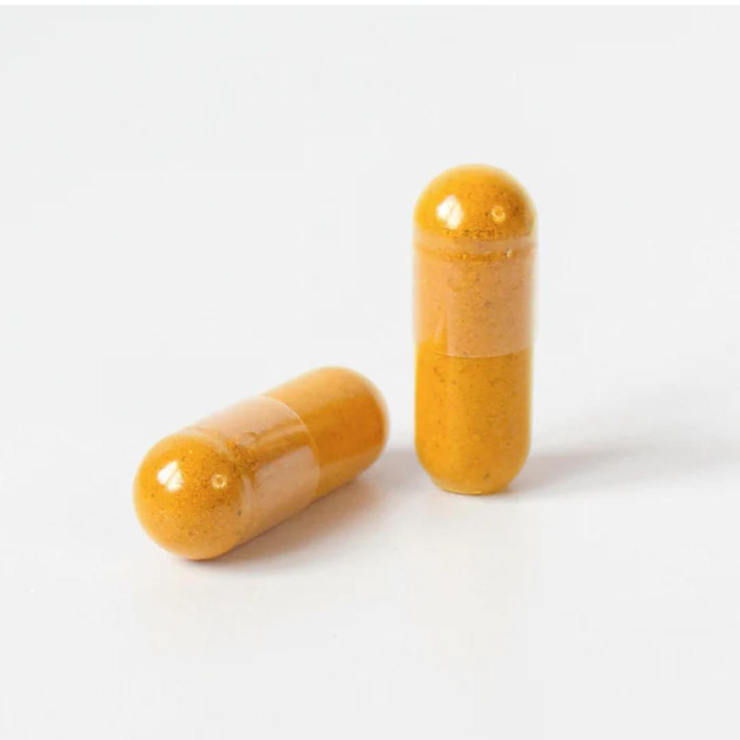 Cúrcuma Ecológica con Jengibre, Pimienta Negra y Probióticos, 250 cápsulas. Aldous Bio