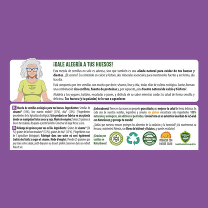 Mieszanka nasion SmartMix dla kości Bio Naturgreen 175 g