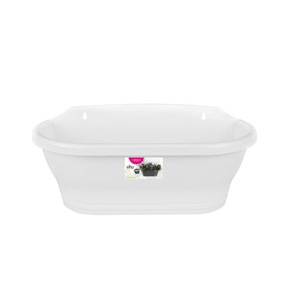 Väggplanteringslåda Corsica vit Elho 39 cm