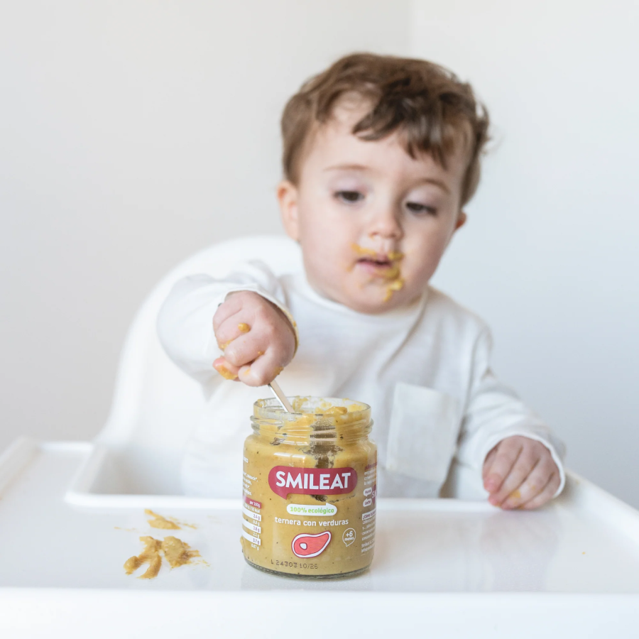 Słoiczek BIO z wołowiną i warzywami +6 miesięcy Smileat 230 g