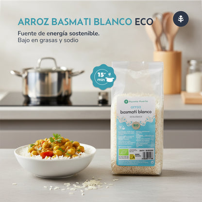 Ryż Basmati Biały ECO Planeta Huerto 500 g