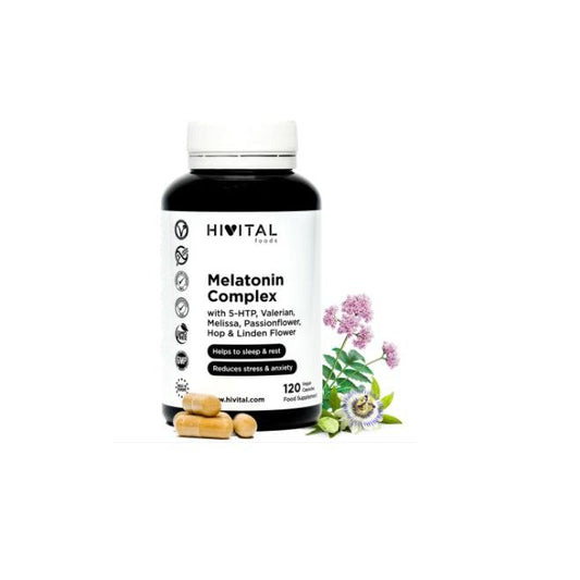 Melatonina Complex Hivital 120 kapsułek wegańskich
