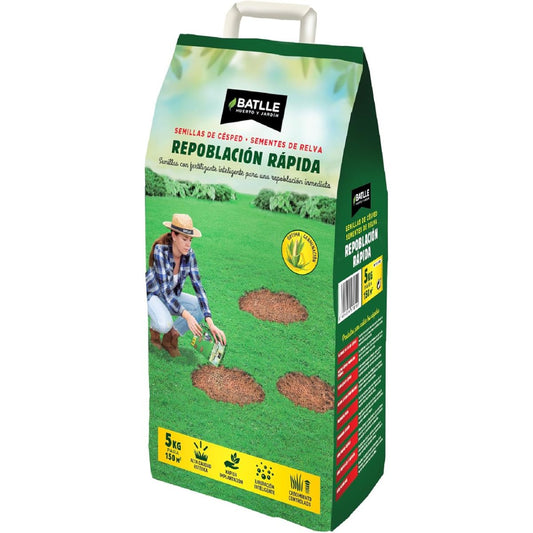 Semi per prato a rapida ricrescita Batlle 5 kg