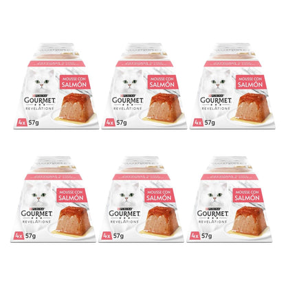 Pack 6 x GOURMET REVELATIONS Mousse au saumon (4 x 57 g)