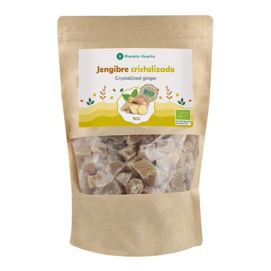 Ginger crystallised ECO Planeta Huerto 1 kg