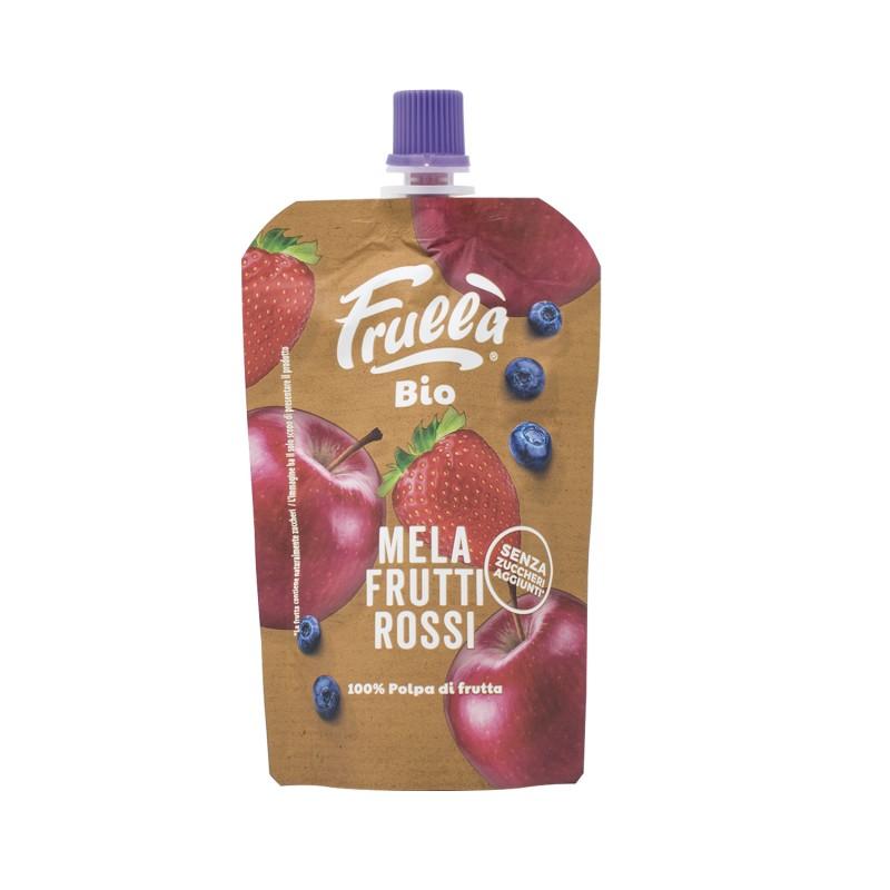 Purea di mela, mirtilli e fragole Doypack Frullà 1 confezione da 100 g
