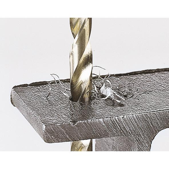 Wiertła spiralne HSS szlifowane z trzpieniem okrągłym do metalu Wolfcraft Ø 4,0 mm