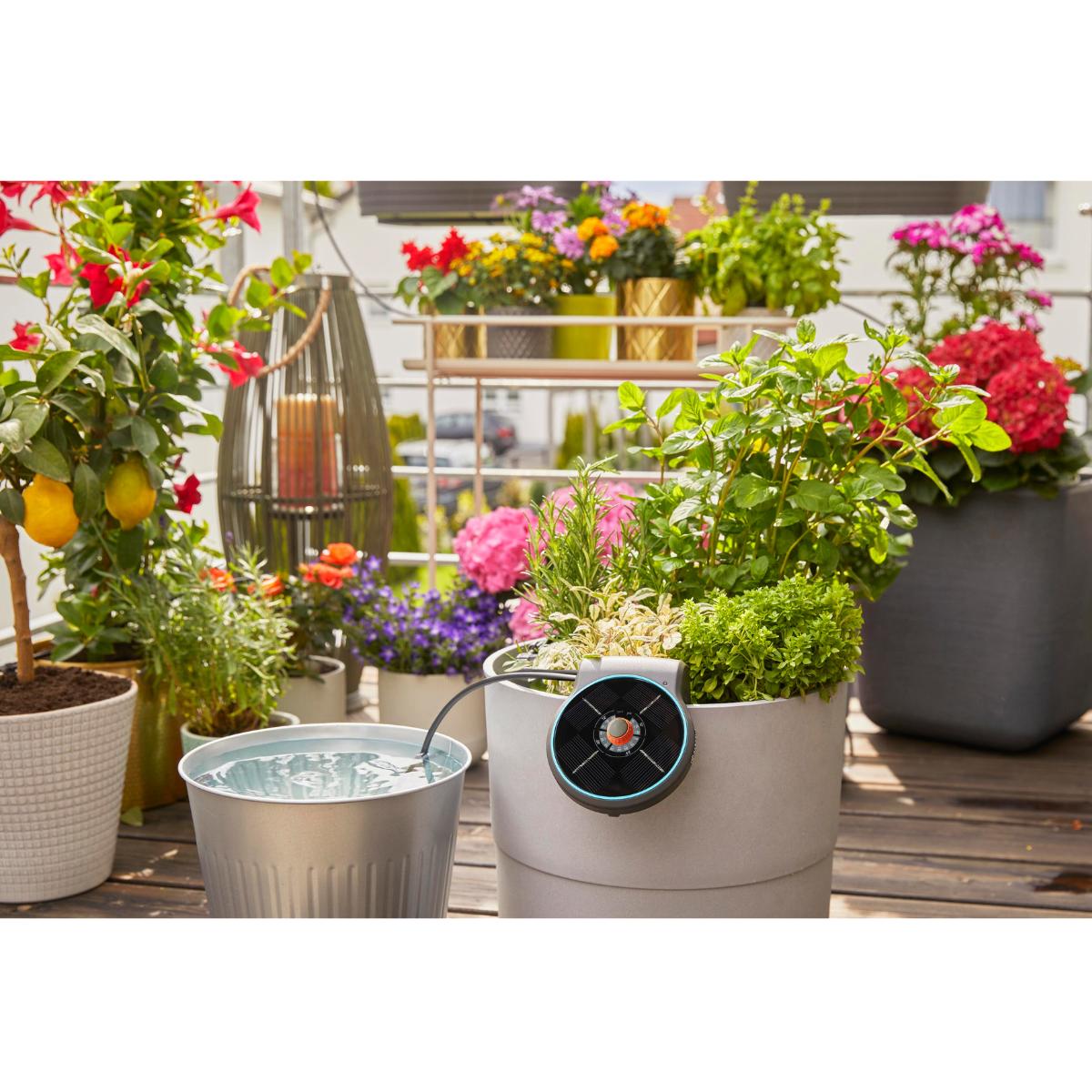 AquaBloom Gardena Solar-bewateringsset