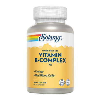 B-complex 75 A/R 100 Vcaps Solaray