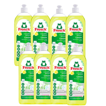 Pakket 8x Eco Frosch afwasmiddel citroen 750 ml