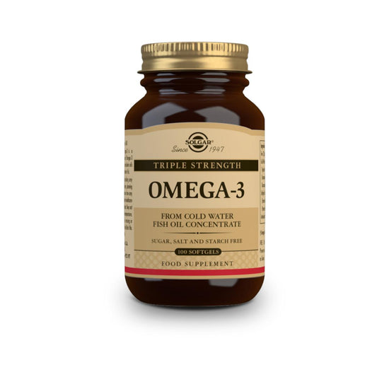 Omega 3 Dreifachkonzentration Solgar 100 Kapseln
