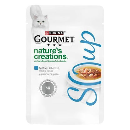 GOURMET Nature's Creations Soup with natural tuna and prawn garnish 40 g
