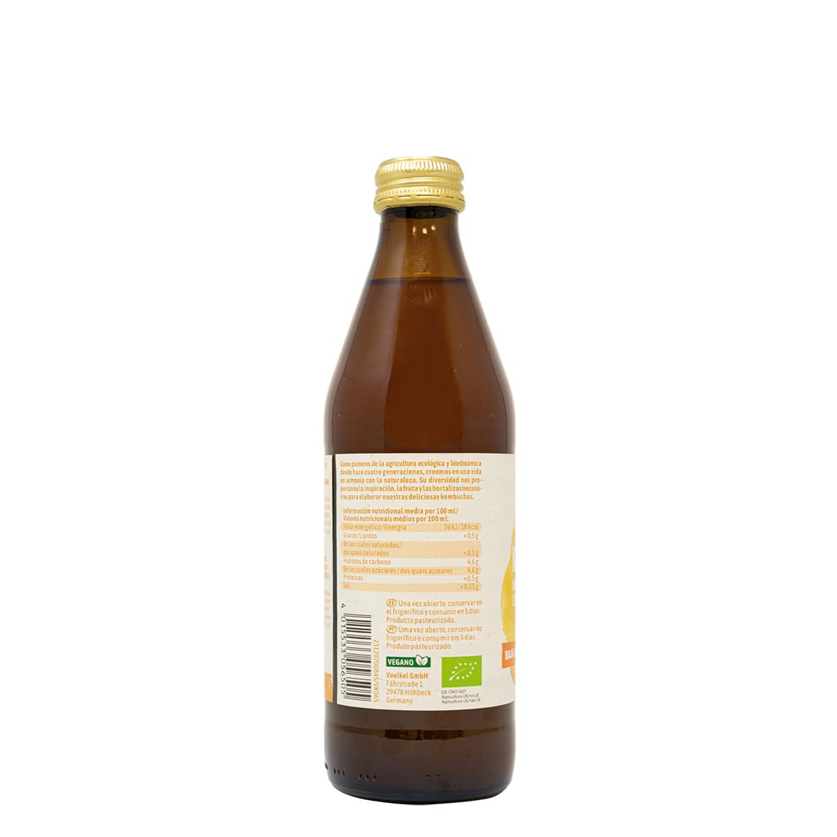 Kombucha Mandarine et Cayenne Bio Voelkel 330 ml