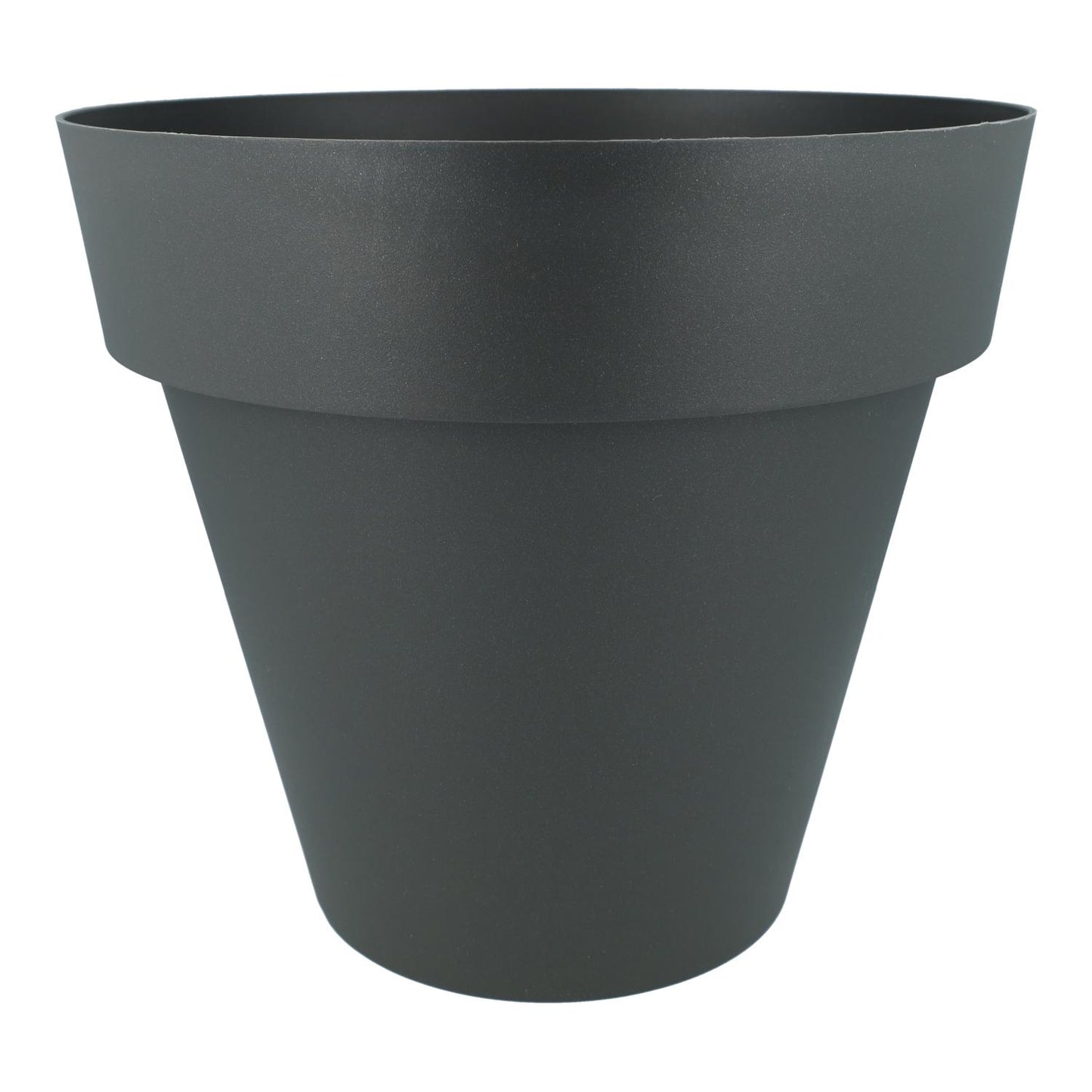 Anthracite-coloured pot, D 22 x 20