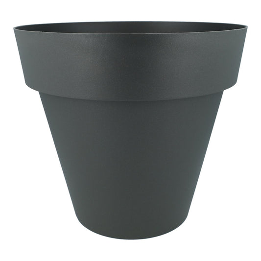 Doniczka w kolorze antracytowym  D 22 x 20