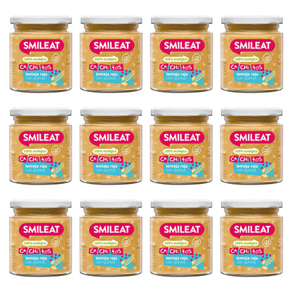 Pakket 12x potjes linzen met quinoa, biologisch CA CHI TOS Smileat 230 g