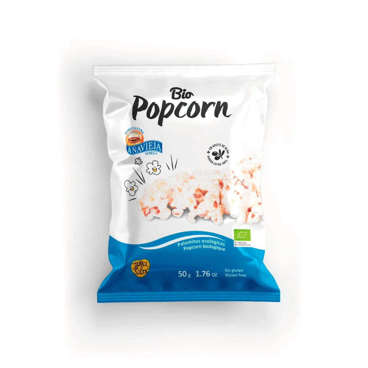 Popcorn in olijfolie Añavieja 50 g