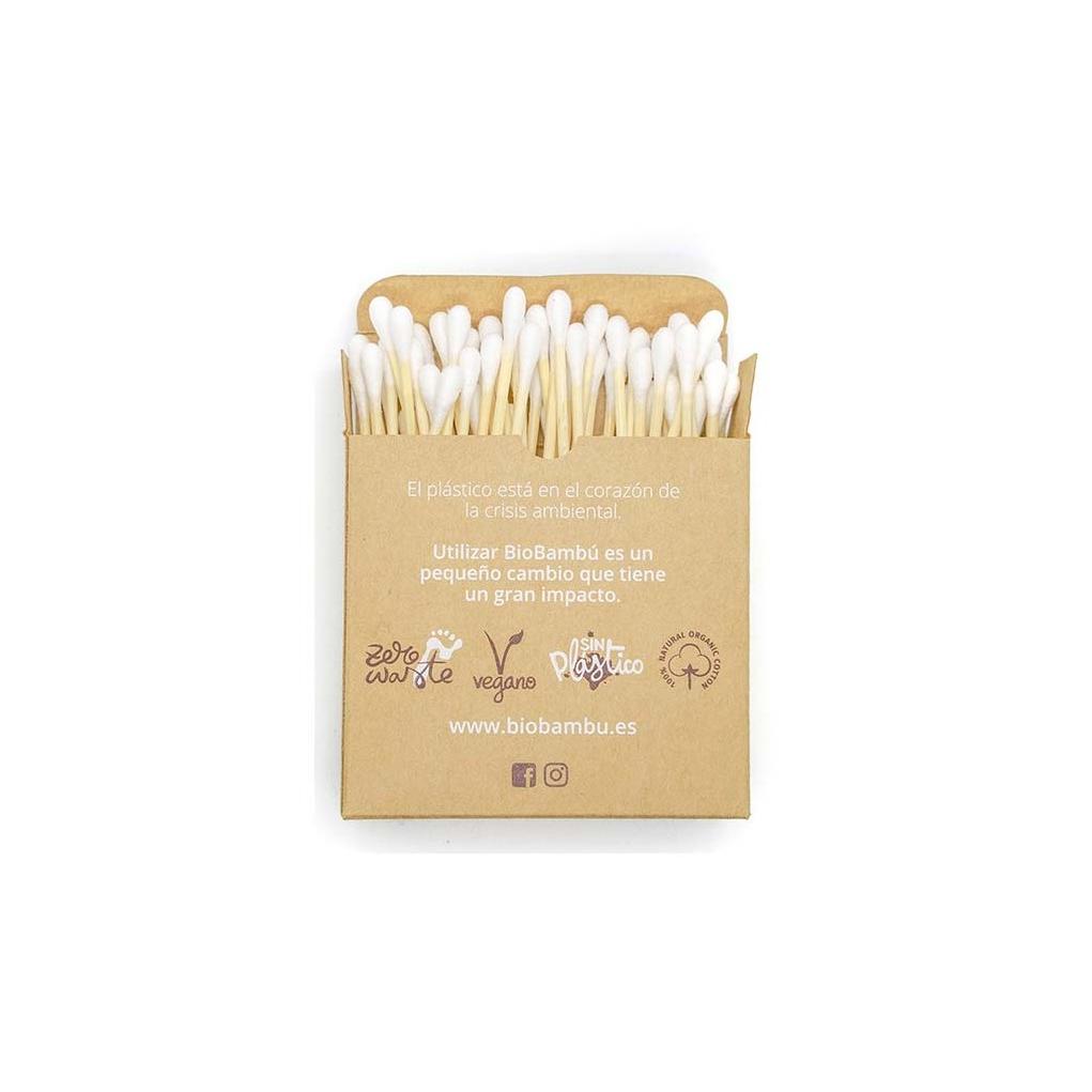 Ekologiska bambuöronpinnar 100 st