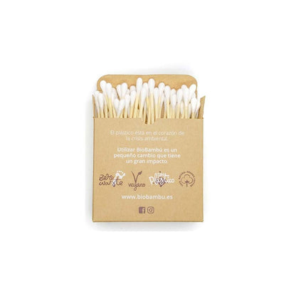 Ekologiska bambuöronpinnar 100 st